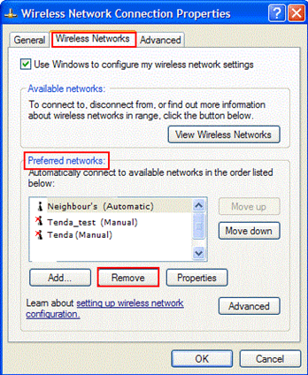 How to delete configuration on TENDA switch